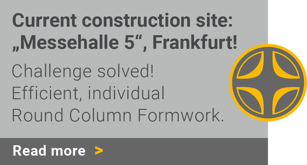 Current construction site: Messehalle 5